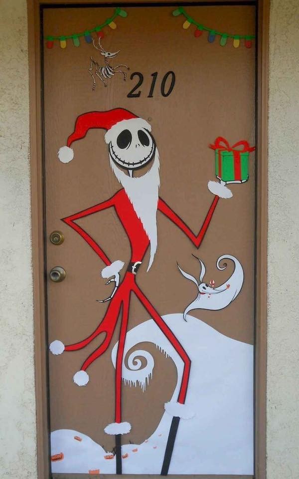 17 idées pour embellir vos portes en ce Noël 9 17 idées pour embellir vos portes en ce Noël 9