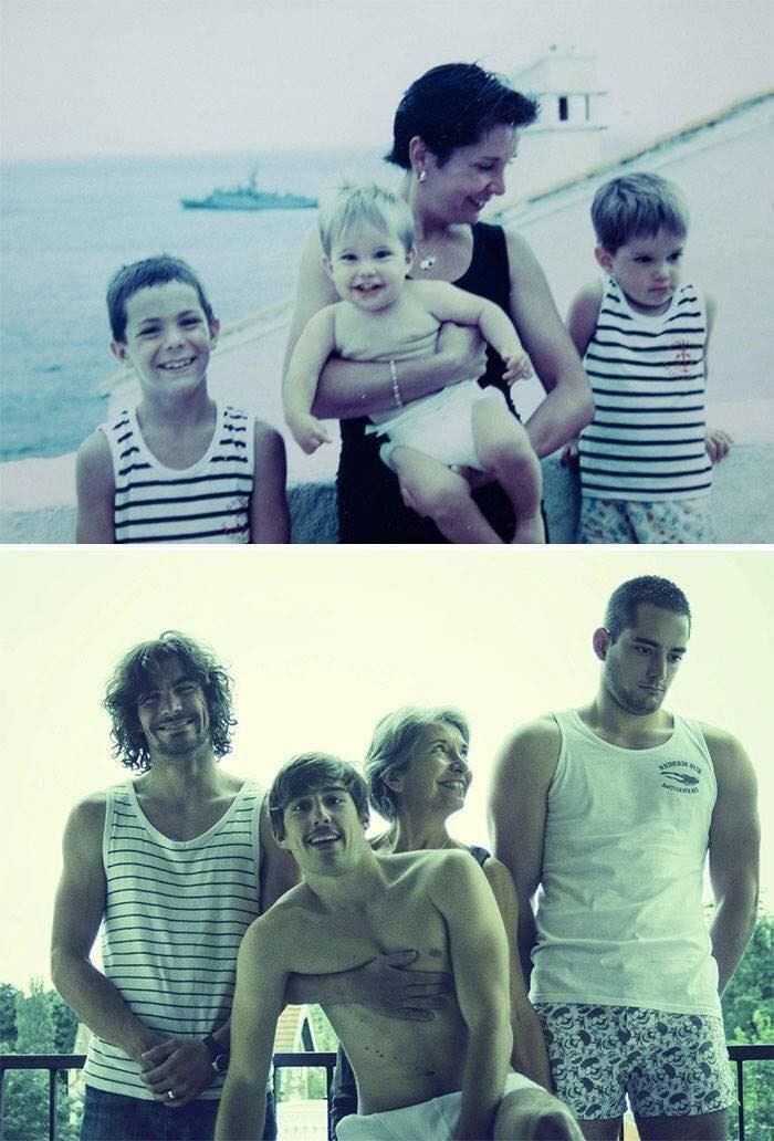 12 idées hilarantes de photos d'enfance à recréer entre frères et sœurs 4 12 idées hilarantes de photos d'enfance à recréer entre frères et sœurs 4