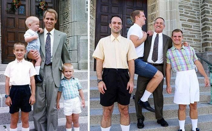 12 idées hilarantes de photos d'enfance à recréer entre frères et sœurs 5 12 idées hilarantes de photos d'enfance à recréer entre frères et sœurs 5