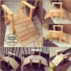 24 Ponts de jardin en bois à faire soi-même ! 18