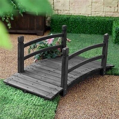 24 Ponts de jardin en bois à faire soi-même ! 22