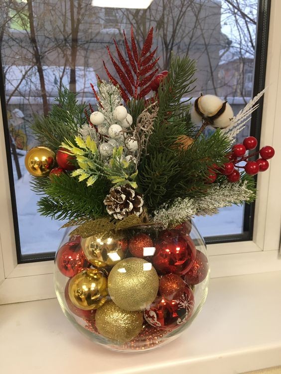 21 Centres de Tables de Noël à Faire Avec Un Bocal en Verre 1 21 Centres de Tables de Noël à Faire Avec Un Bocal en Verre 1