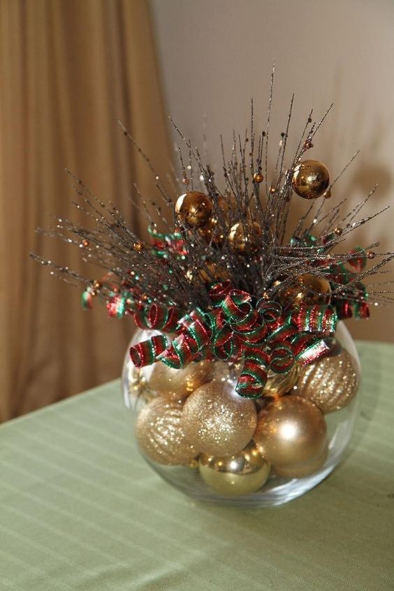 21 Centres de Tables de Noël à Faire Avec Un Bocal en Verre 2 21 Centres de Tables de Noël à Faire Avec Un Bocal en Verre 2