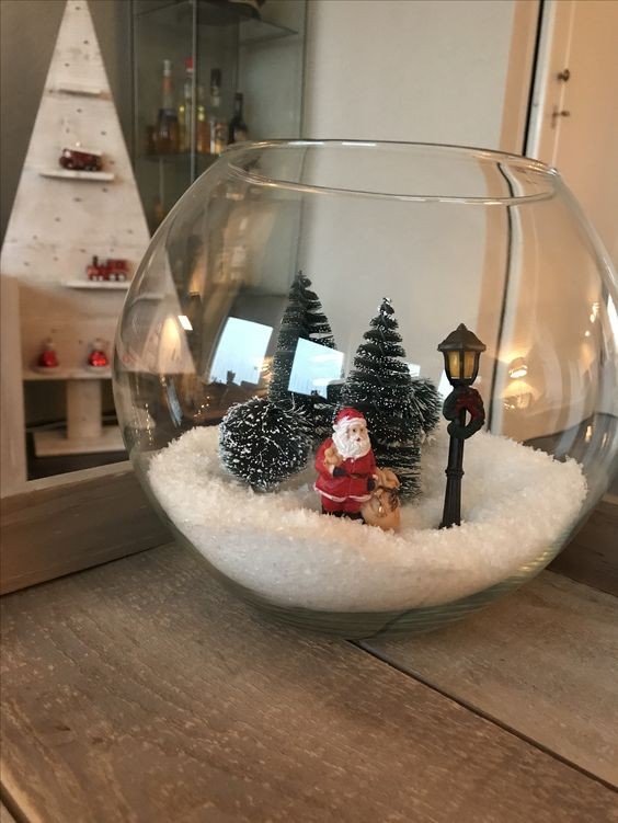 21 Centres de Tables de Noël à Faire Avec Un Bocal en Verre 18 21 Centres de Tables de Noël à Faire Avec Un Bocal en Verre 18
