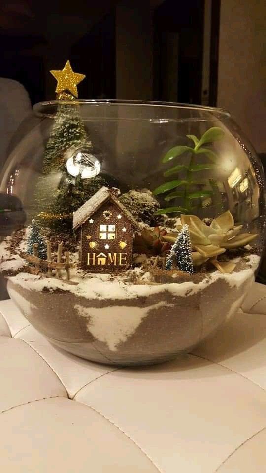 21 Centres de Tables de Noël à Faire Avec Un Bocal en Verre 20 21 Centres de Tables de Noël à Faire Avec Un Bocal en Verre 20