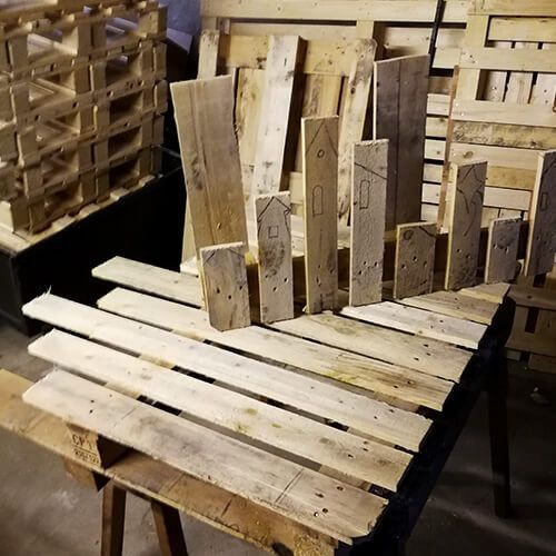 60 Déco de Noël en bois à fabriquer à partir d'une palette 5 60 Déco de Noël en bois à fabriquer à partir d'une palette 5