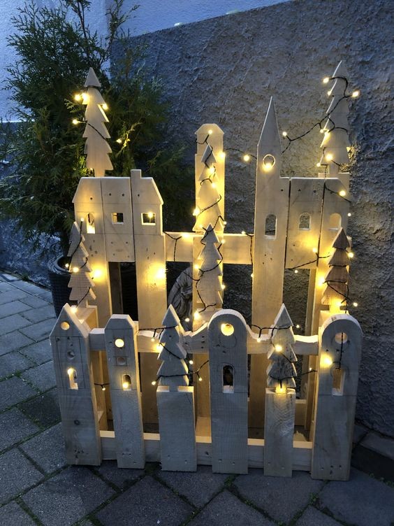 60 Déco de Noël en bois à fabriquer à partir d'une palette 7 60 Déco de Noël en bois à fabriquer à partir d'une palette 7