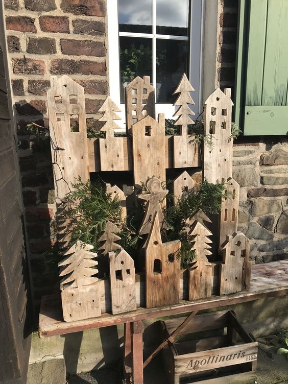 60 Déco de Noël en bois à fabriquer à partir d'une palette 9 60 Déco de Noël en bois à fabriquer à partir d'une palette 9