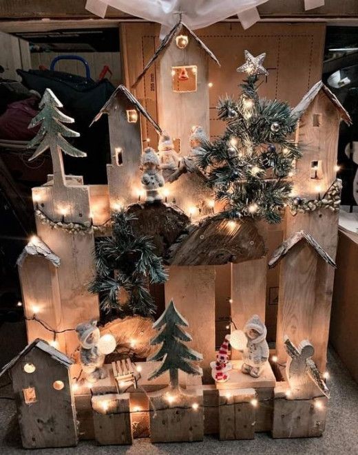 60 Déco de Noël en bois à fabriquer à partir d'une palette 17 60 Déco de Noël en bois à fabriquer à partir d'une palette 17