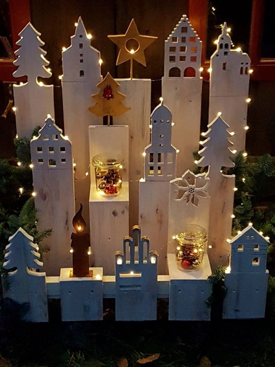60 Déco de Noël en bois à fabriquer à partir d'une palette 29 60 Déco de Noël en bois à fabriquer à partir d'une palette 29