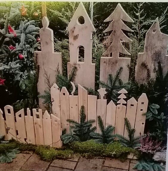 60 Déco de Noël en bois à fabriquer à partir d'une palette 39
