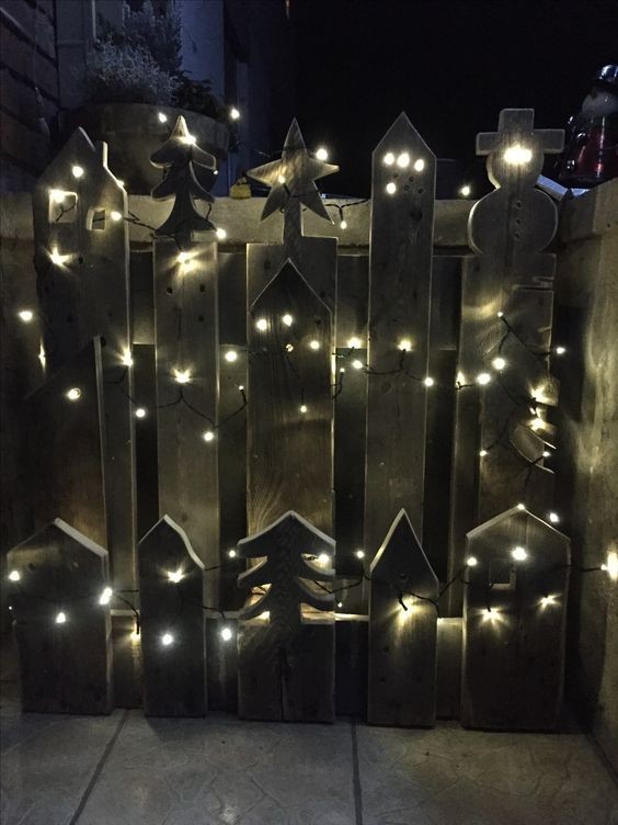 60 Déco de Noël en bois à fabriquer à partir d'une palette 41 60 Déco de Noël en bois à fabriquer à partir d'une palette 41
