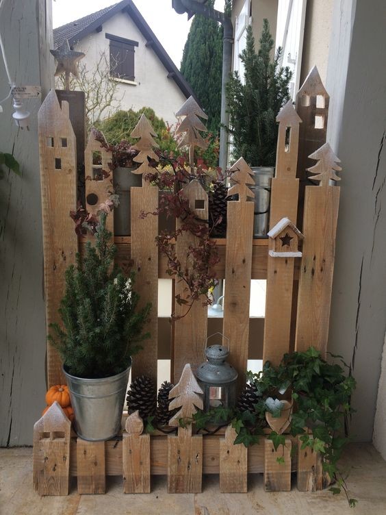 60 Déco de Noël en bois à fabriquer à partir d'une palette 43 60 Déco de Noël en bois à fabriquer à partir d'une palette 43