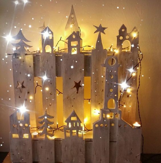 60 Déco de Noël en bois à fabriquer à partir d'une palette 47 60 Déco de Noël en bois à fabriquer à partir d'une palette 47