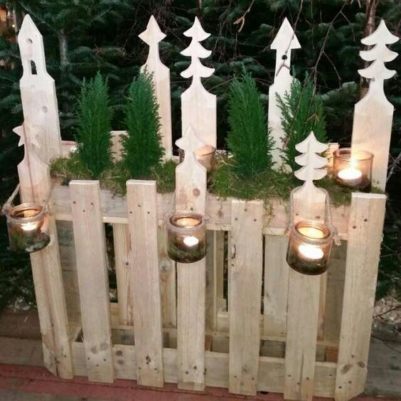 60 Déco de Noël en bois à fabriquer à partir d'une palette 52 60 Déco de Noël en bois à fabriquer à partir d'une palette 52