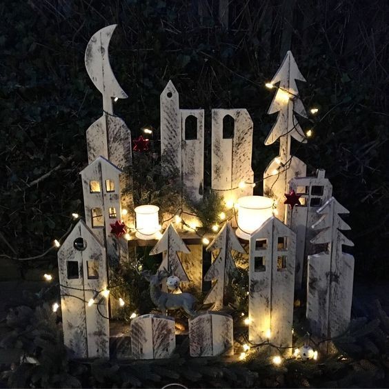 60 Déco de Noël en bois à fabriquer à partir d'une palette 56 60 Déco de Noël en bois à fabriquer à partir d'une palette 56
