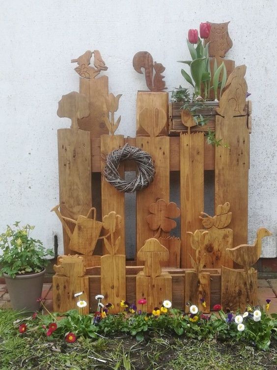 60 Déco de Noël en bois à fabriquer à partir d'une palette 62 60 Déco de Noël en bois à fabriquer à partir d'une palette 62
