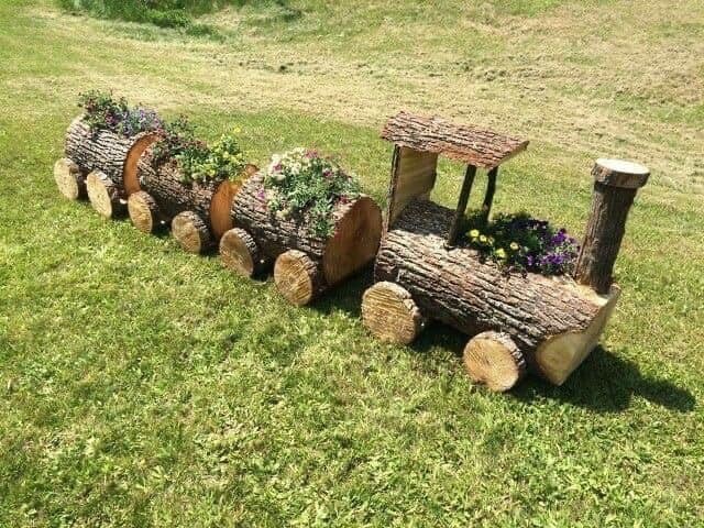 12 décors de jardin magnifiques à faire avec du bois 2 12 décors de jardin magnifiques à faire avec du bois 2