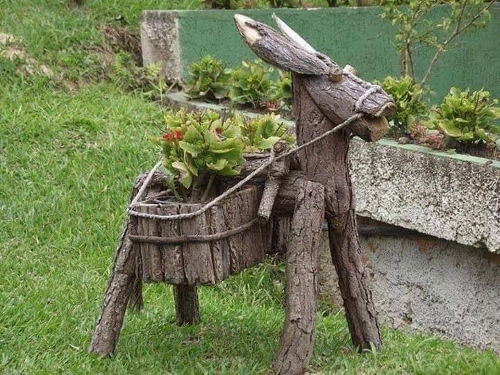 12 décors de jardin magnifiques à faire avec du bois 3 12 décors de jardin magnifiques à faire avec du bois 3