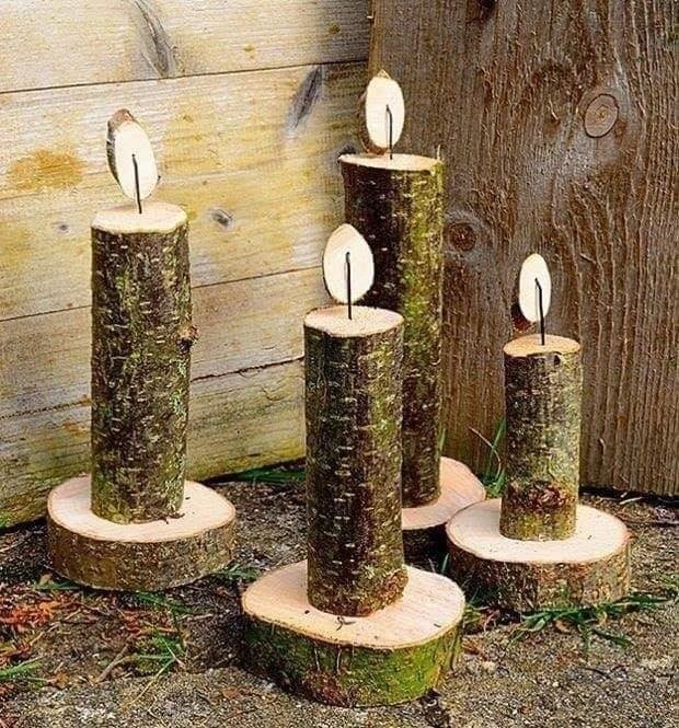 26 décorations de Noël magiques à faire avec du bois 15