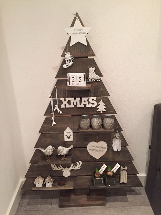 42 Sapins de Noël en bois à fabriquer soi-même 30 42 Sapins de Noël en bois à fabriquer soi-même 30