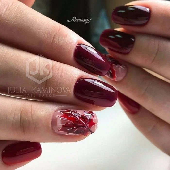 18 idées de nail art pour des ongles d'automne 5 18 idées de nail art pour des ongles d'automne 5