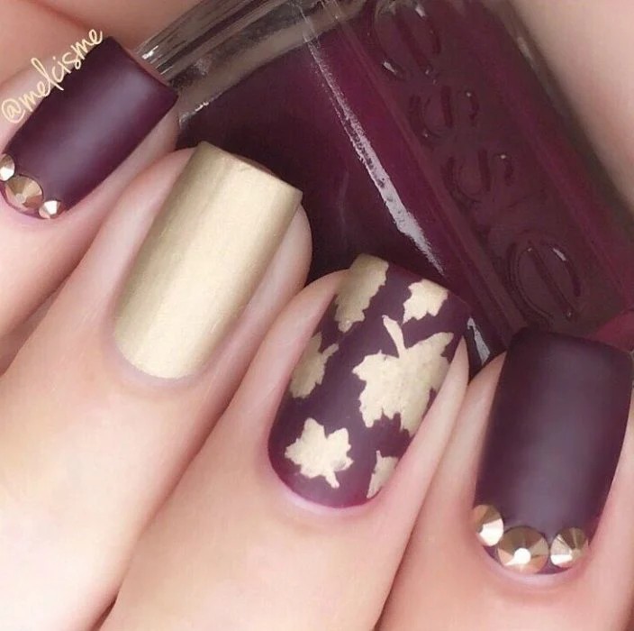 18 idées de nail art pour des ongles d'automne 16 18 idées de nail art pour des ongles d'automne 16