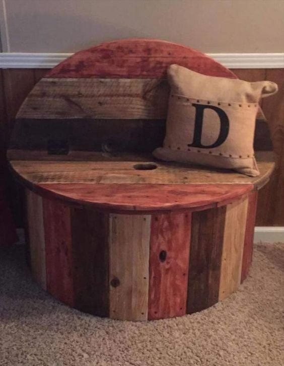 80 décorations à fabriquer à partir de simples bobines en bois récupéré 40 80 décorations à fabriquer à partir de simples bobines en bois récupéré 40