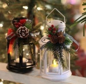 43 modèles de centres de table de Noël pour vous inspirer 39