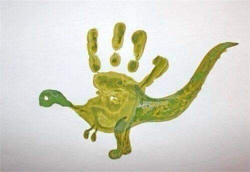16 activités manuelles enfant pour dessiner des animaux avec vos mains et vos pieds 12
