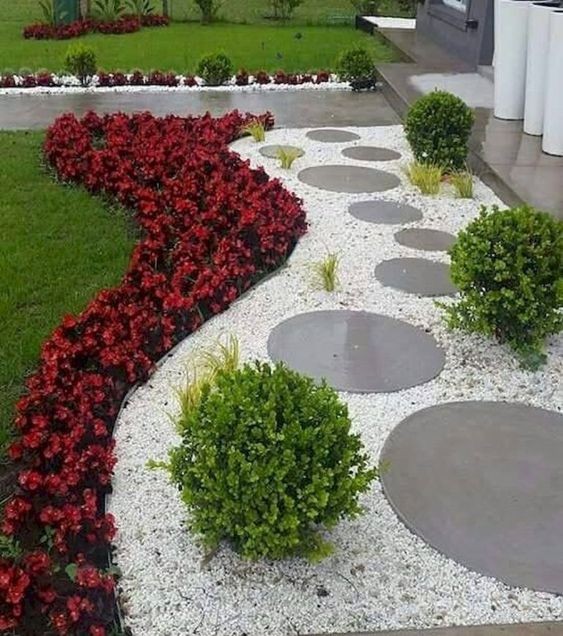 Les plus belles allées de jardin décorées avec des fleurs 2 Les plus belles allées de jardin décorées avec des fleurs 2