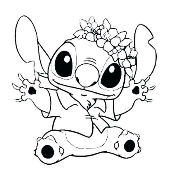 Coloriage Stitch : 20 supers dessins à imprimer gratuitement