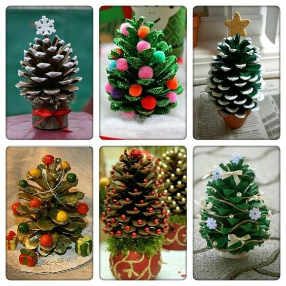 15 Décorations de Noel avec des pommes de pins 15 15 Décorations de Noel avec des pommes de pins 15