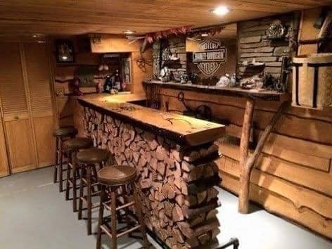 41 idées pour avoir une petit bar sympa à la maison 14