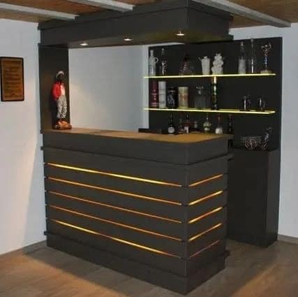 41 idées pour avoir une petit bar sympa à la maison 20