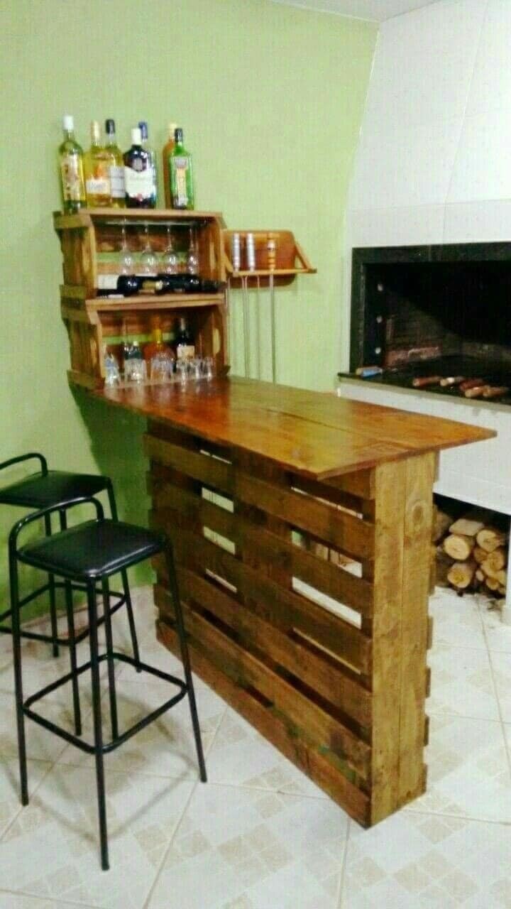 41 idées pour avoir une petit bar sympa à la maison 26