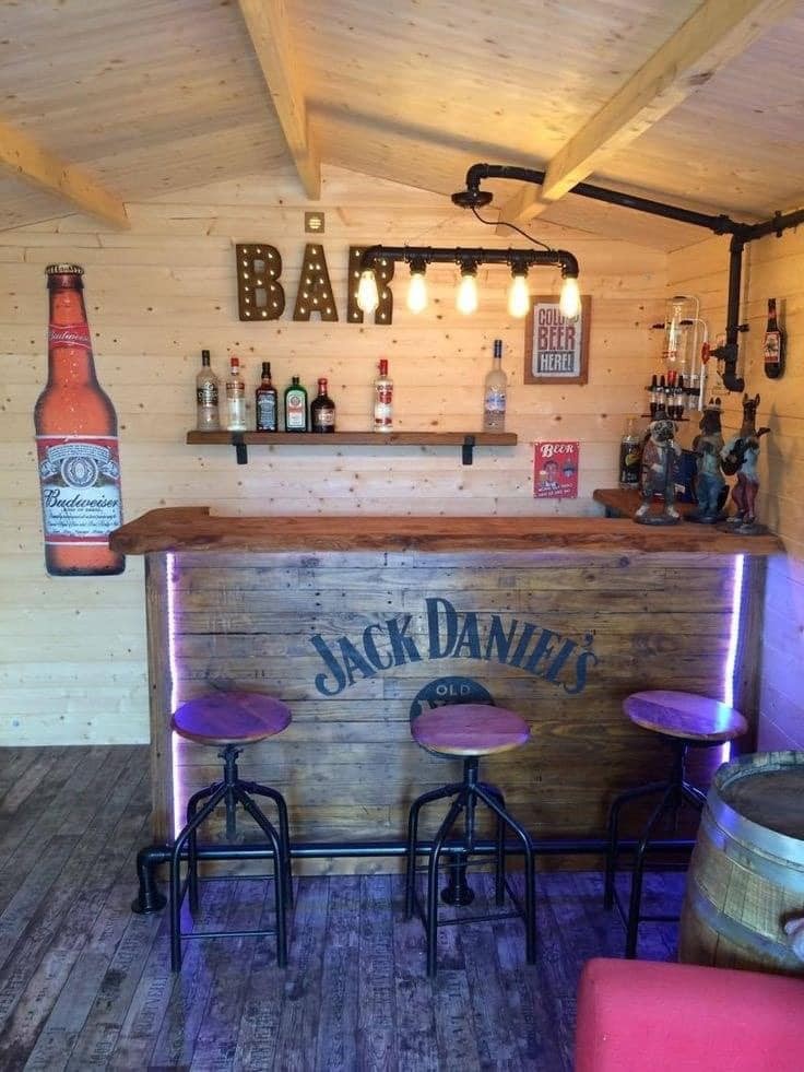 41 idées pour avoir une petit bar sympa à la maison 30