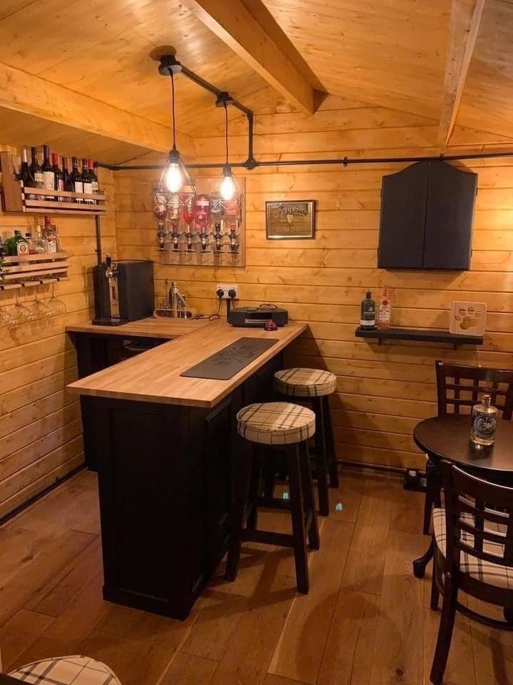 41 idées pour avoir une petit bar sympa à la maison 34