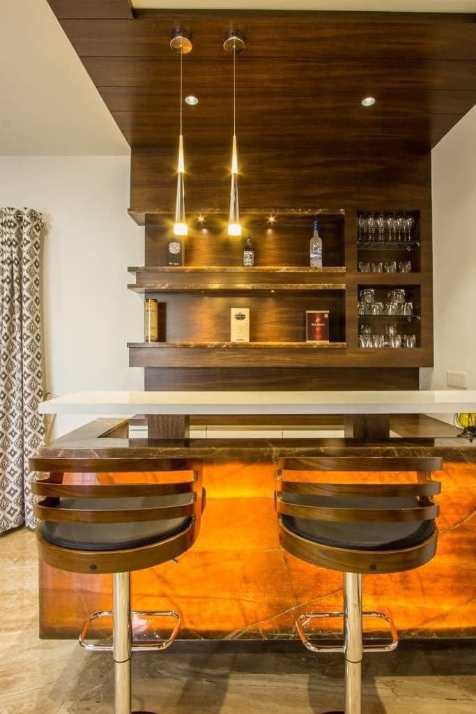 41 idées pour avoir une petit bar sympa à la maison 38