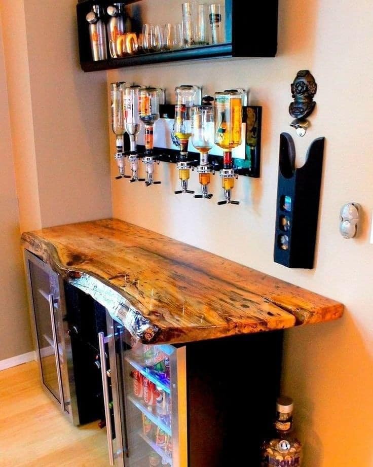 41 idées pour avoir une petit bar sympa à la maison 41