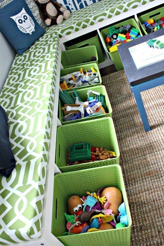 13 idées pour créer des rangements pratiques pour les jouets 1 13 idées pour créer des rangements pratiques pour les jouets 1