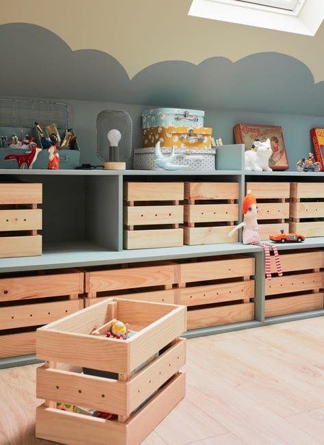 13 idées pour créer des rangements pratiques pour les jouets 7 13 idées pour créer des rangements pratiques pour les jouets 7