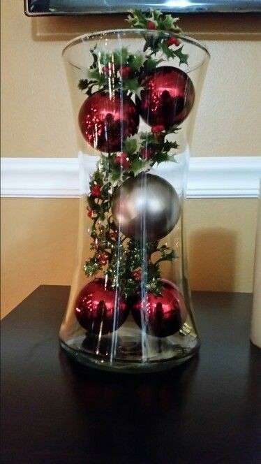 41 Déco de Noël faciles à faire avec une vase ou un verre 4 41 Déco de Noël faciles à faire avec une vase ou un verre 4