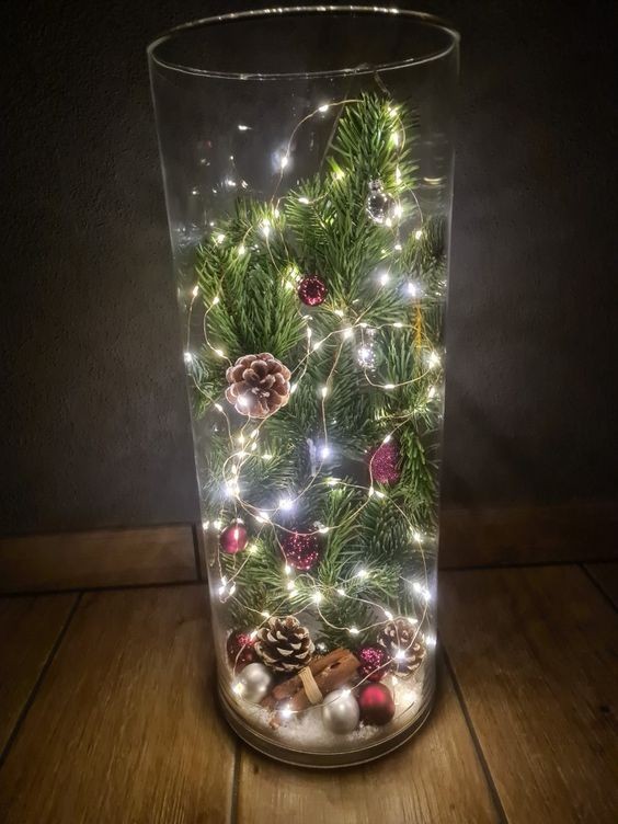 41 Déco de Noël faciles à faire avec une vase ou un verre 42 41 Déco de Noël faciles à faire avec une vase ou un verre 42