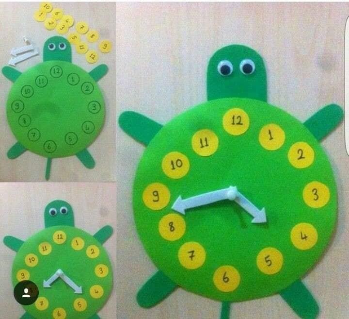25 activités manuelles horloge pour les enfants 5 25 activités manuelles horloge pour les enfants 5