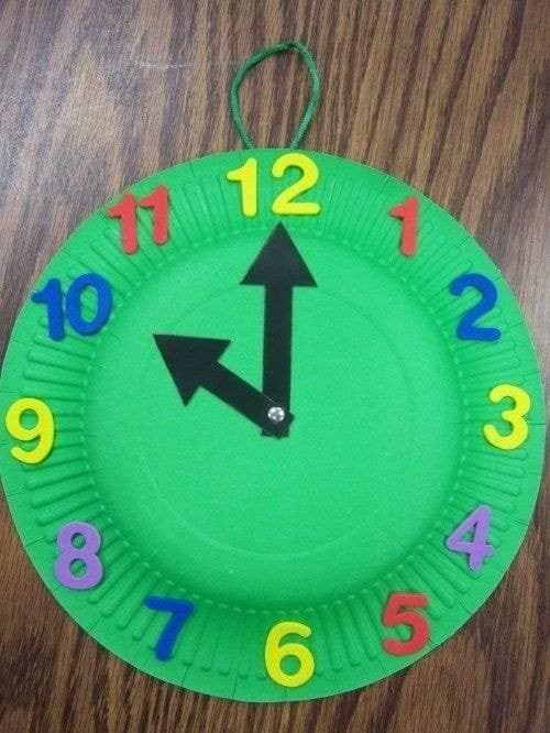 25 activités manuelles horloge pour les enfants 12 25 activités manuelles horloge pour les enfants 12