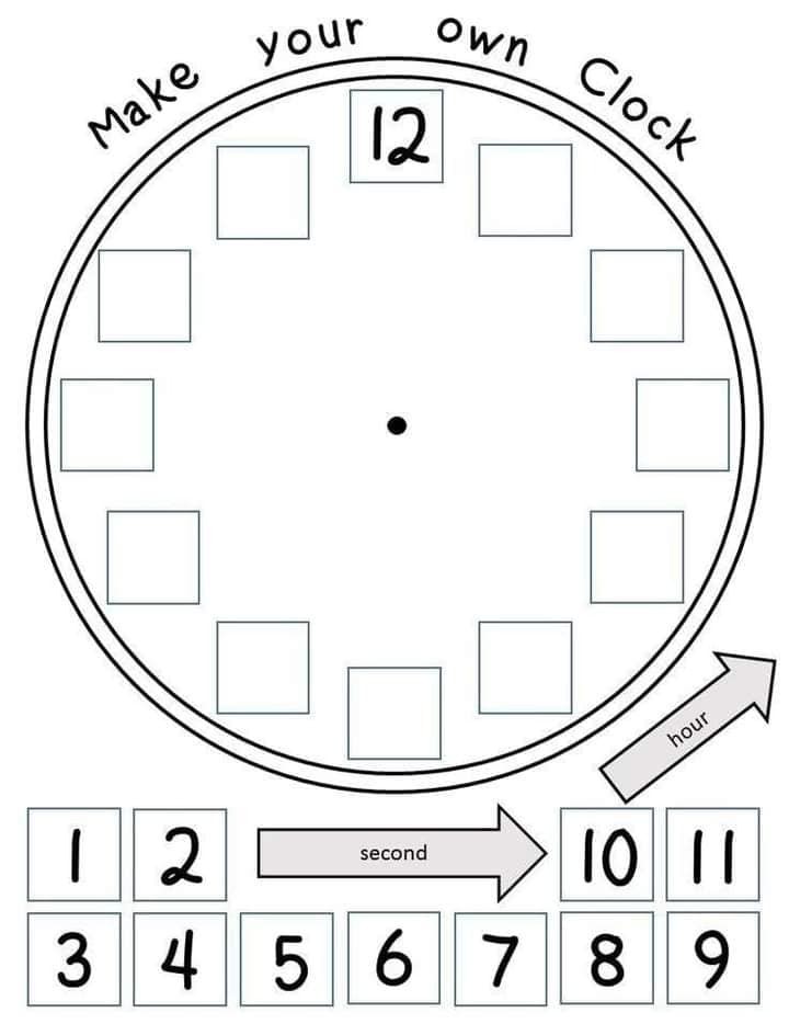 25 activités manuelles horloge pour les enfants 14 25 activités manuelles horloge pour les enfants 14
