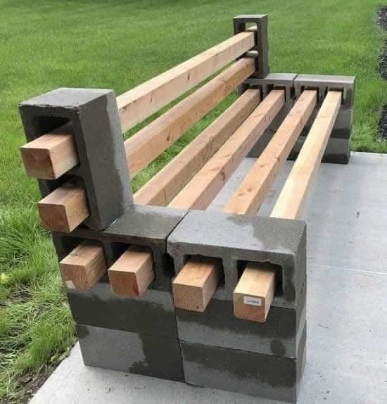 10 Idées créatives incroyables à réaliser avec des parpaings 3