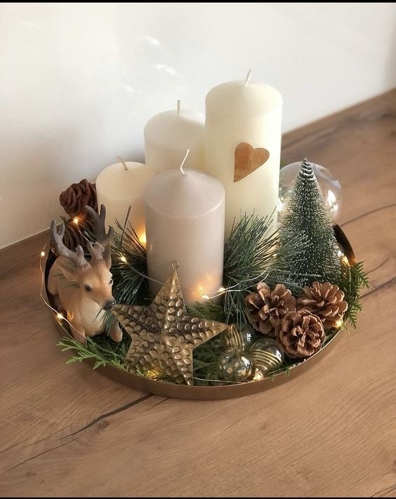 27 centres de table de Noël en tendance cette année 4 27 centres de table de Noël en tendance cette année 4