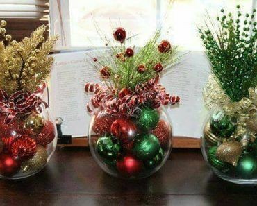 21 Déco de Noël à faire dans un bocal en verre 16 21 Déco de Noël à faire dans un bocal en verre 16